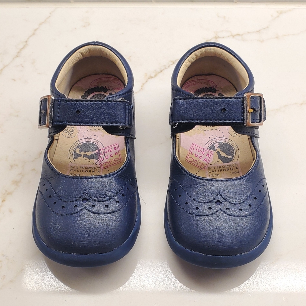 Livie & Luca Navy Shoes Size 7
